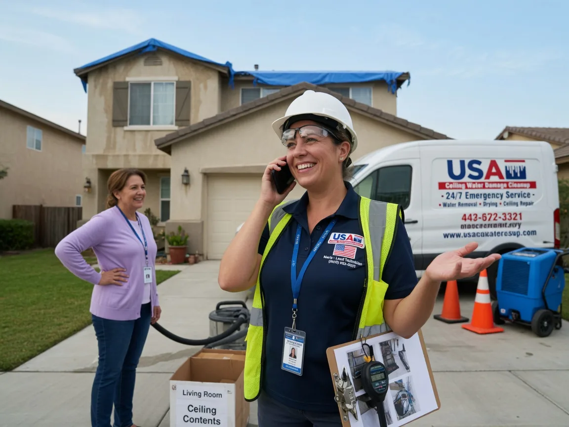 Ceiling Water Damage Restoration Tye, TX FAQs